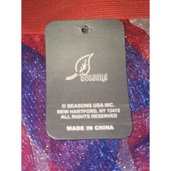 SEASONS USA TUTU Skirt Red White Blue. Girls 12/14 Patriotic Cosplay - Picture 4 of 5